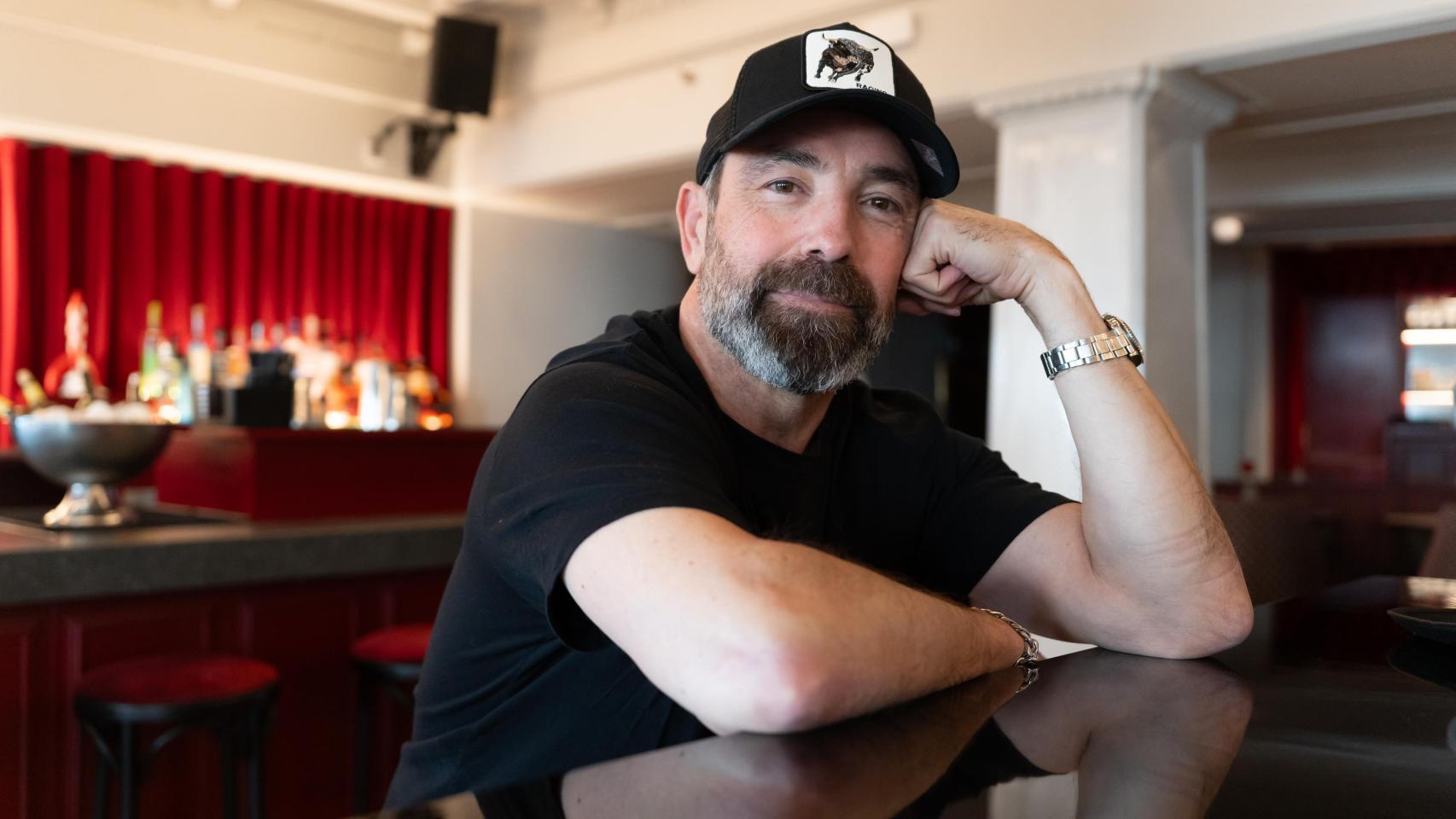 Jordi Sánchez, de OBK, en el hotel Umusic de Madrid.