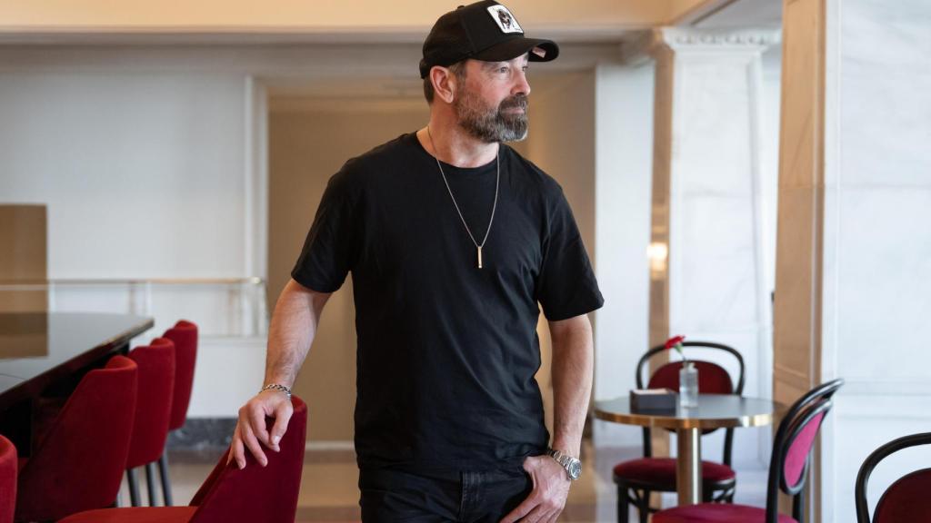 Jordi Sánchez, de OBK, en el hotel Umusic de Madrid.