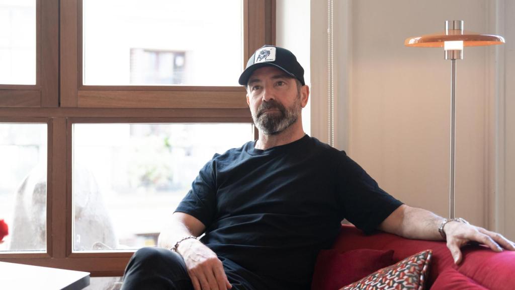 Jordi Sánchez, de OBK, en el hotel Umusic de Madrid.