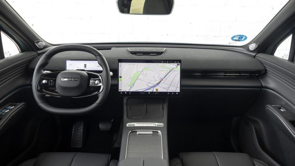 OMODA 7 SHS en el interior.