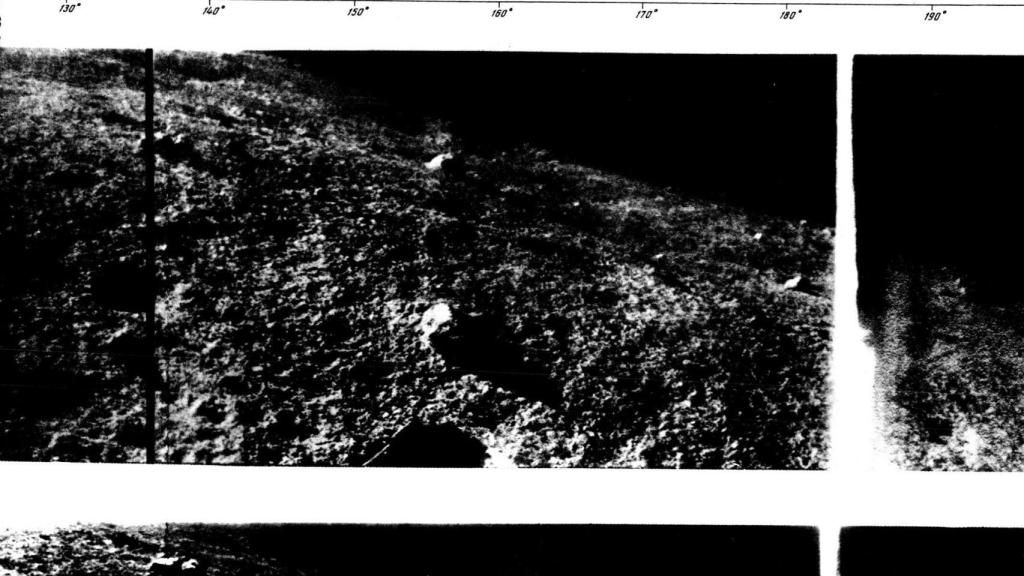 Una de las fotos más famosas enviadas por el Luna 9.