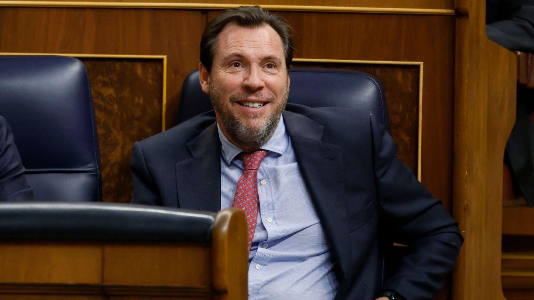El ministro de Transportes y Movilidad Sostenible, Óscar Puente