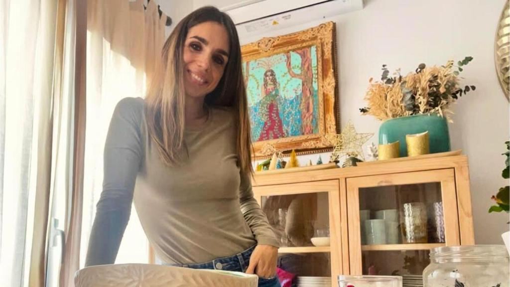 Elena Furiase, en su domicilio en la capital.