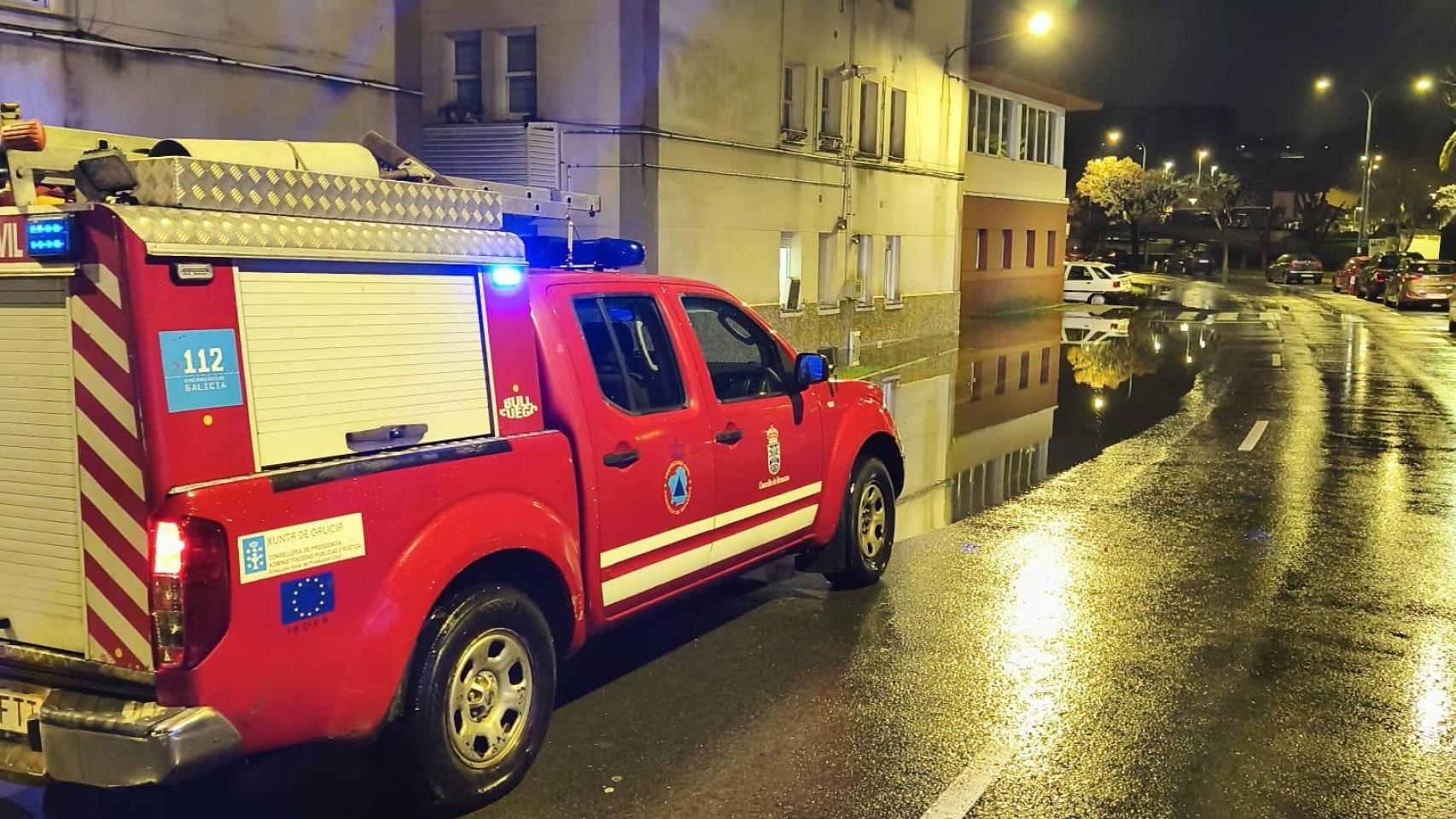 Inundaciones en Betanzos