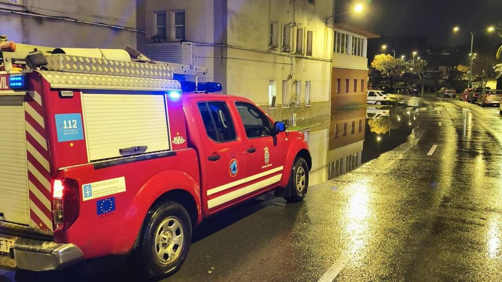 Inundaciones en Betanzos