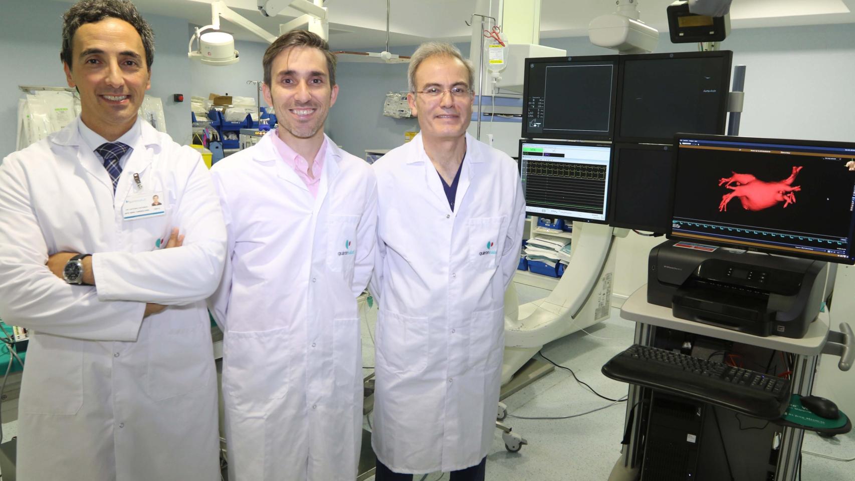 Profesionales de Quirónsalud Málaga que utilizan la ablación por campo pulsado para tratar fibrilación auricular