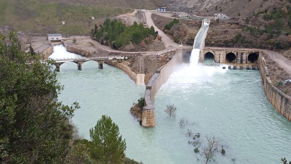 El embalse de Yesa, a más del 80% de su capacidad