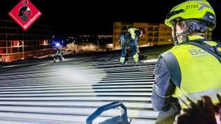 Una de las intervenciones de este viernes de los bomberos en Alicante.
