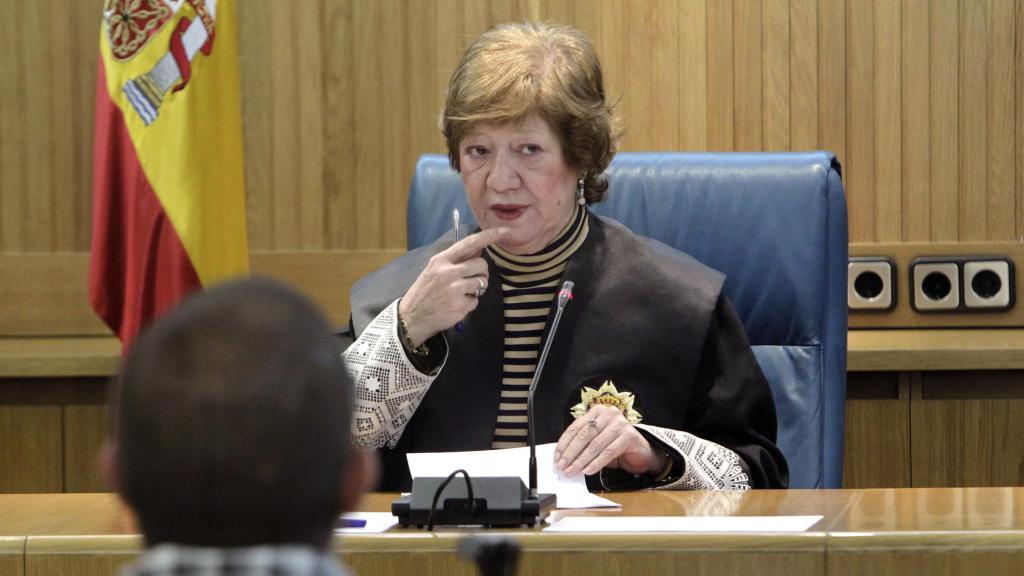 La magistrada Ángela Murillo.