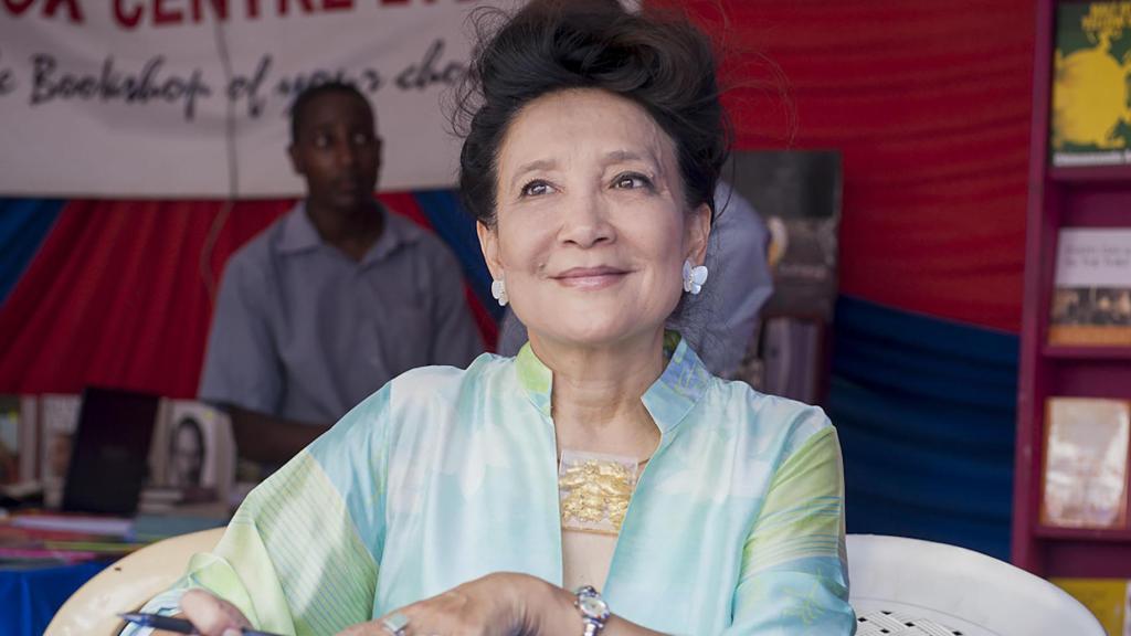 Imagen de la escritora.