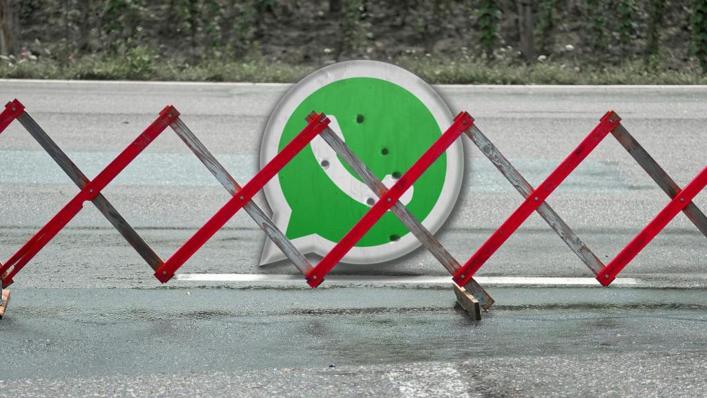 Fotomontaje inspirado en WhatsApp