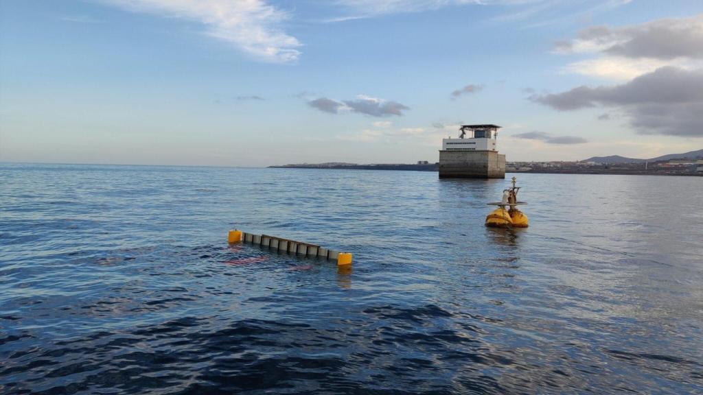 Sistema de energía undimotriz en Gran Canarias