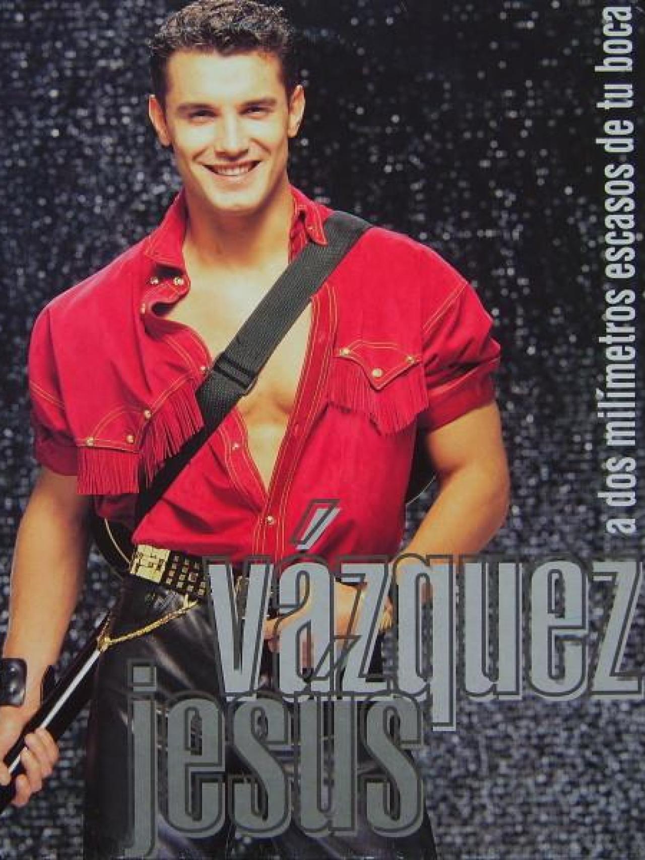 El álbum 'A dos milímetros escasos de tu boca', de Jesús Vázquez.