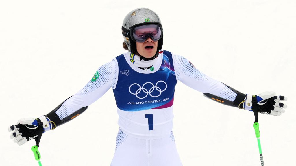 Lucas Pinheiro Braathen, durante su participación en los JJOO de Invierno