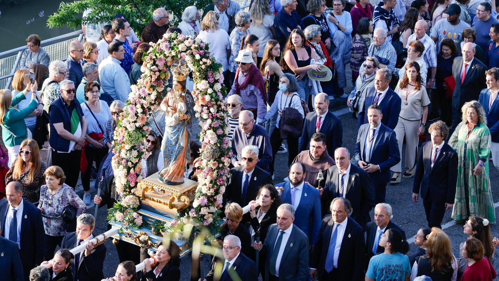 Procesión de la Virgen del Valle en Toledo.