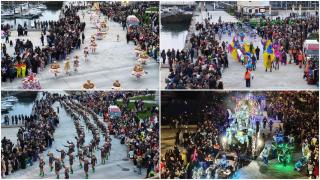El desfile de comparsas del Carnaval 2026 de A Coruña llena el centro de magia, ritmo y creatividad