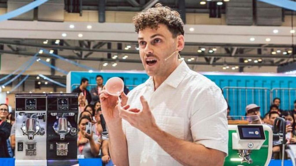 Jack Simpson, barista australiano.