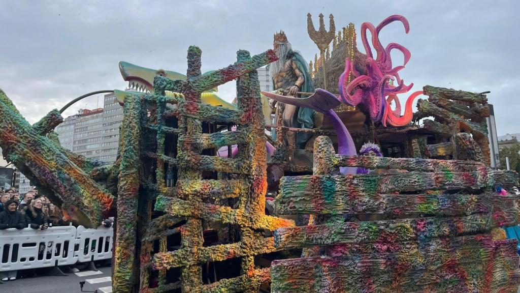 Este es el ganador del desfile de Carnaval 2026 de A Coruña, que conquistó con su fondo marino