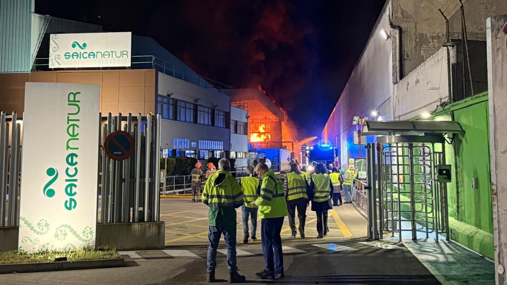 El incendio de Saica.