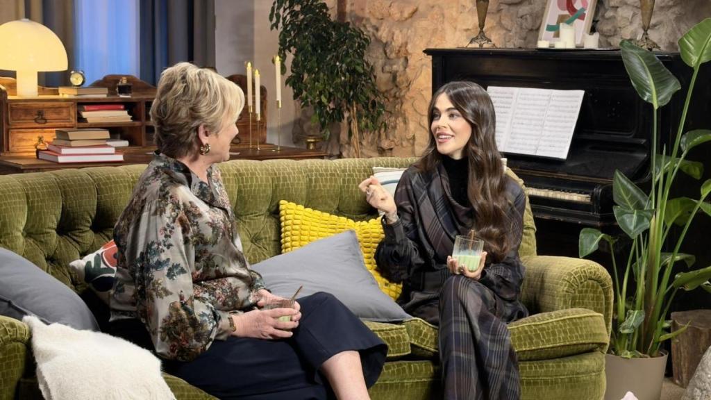 Violeta Mangriñán, en el programa d'À Punt 'En casa d'Inés'. À Punt