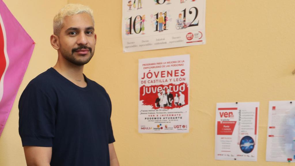 David Linares, colombiano en proceso de regularización