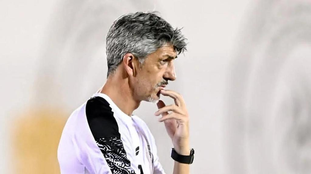 Imanol Alguacil, durante su etapa en el Al Shabab.