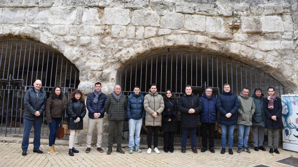 Inauguración de la musealización de los arcos de la Iglesia de Santiago Apóstol de Cigales