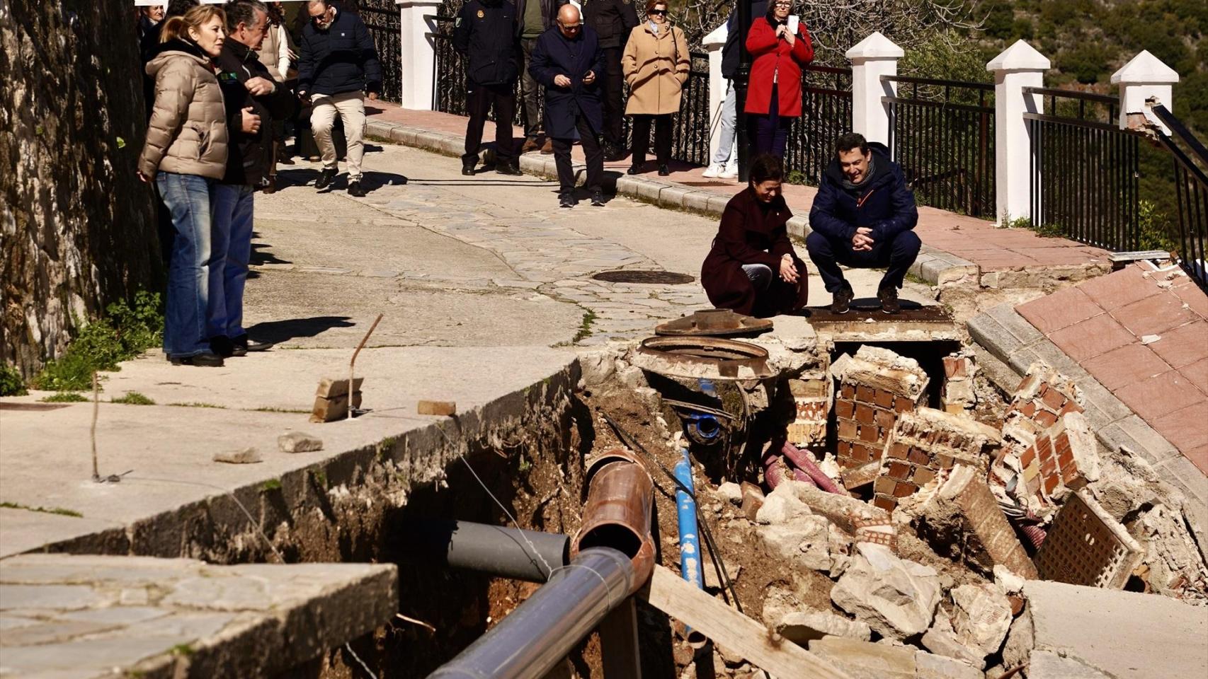 La Junta lanza el plan 'Andalucía actúa' para recuperar los daños del temporal: 500 M€ irán a la reparación de carreteras