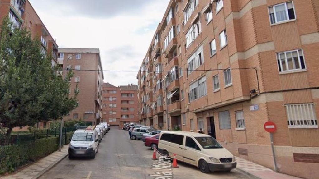 La calle Gabriela Mistral de Guadalajara.