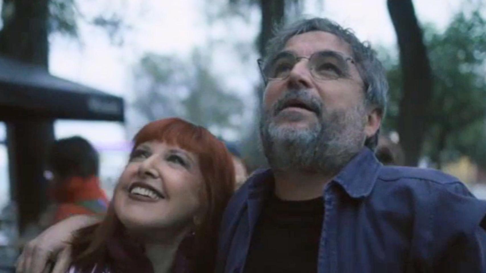 Loles León, con Jordi Évole, en 'Lo de Évole'.