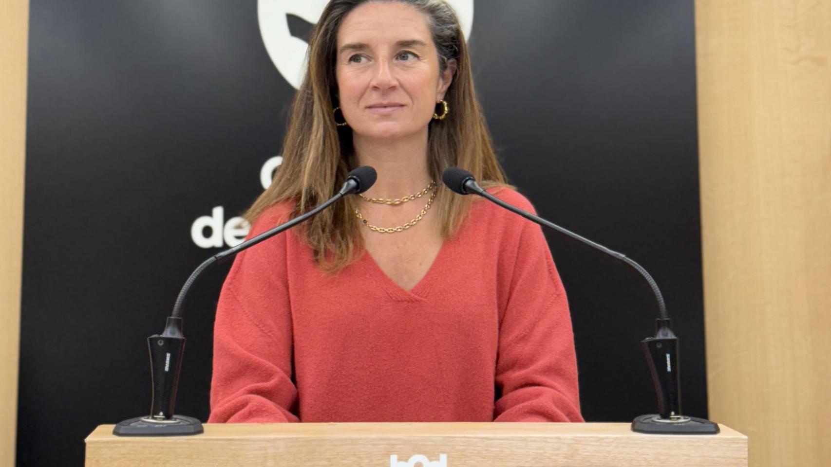 Silvia Junco, concejala del PP en Pontevedra.