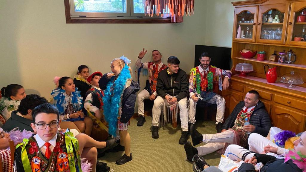 Entroido en Cobres (Pontevedra).