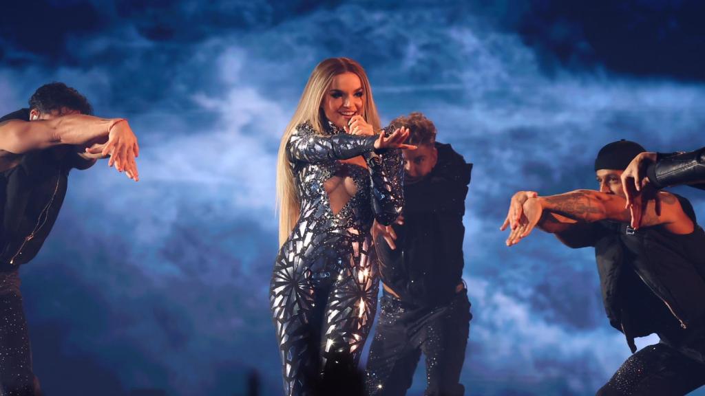 Melody, en la apertura de la final del Benidorm Fest 2026.