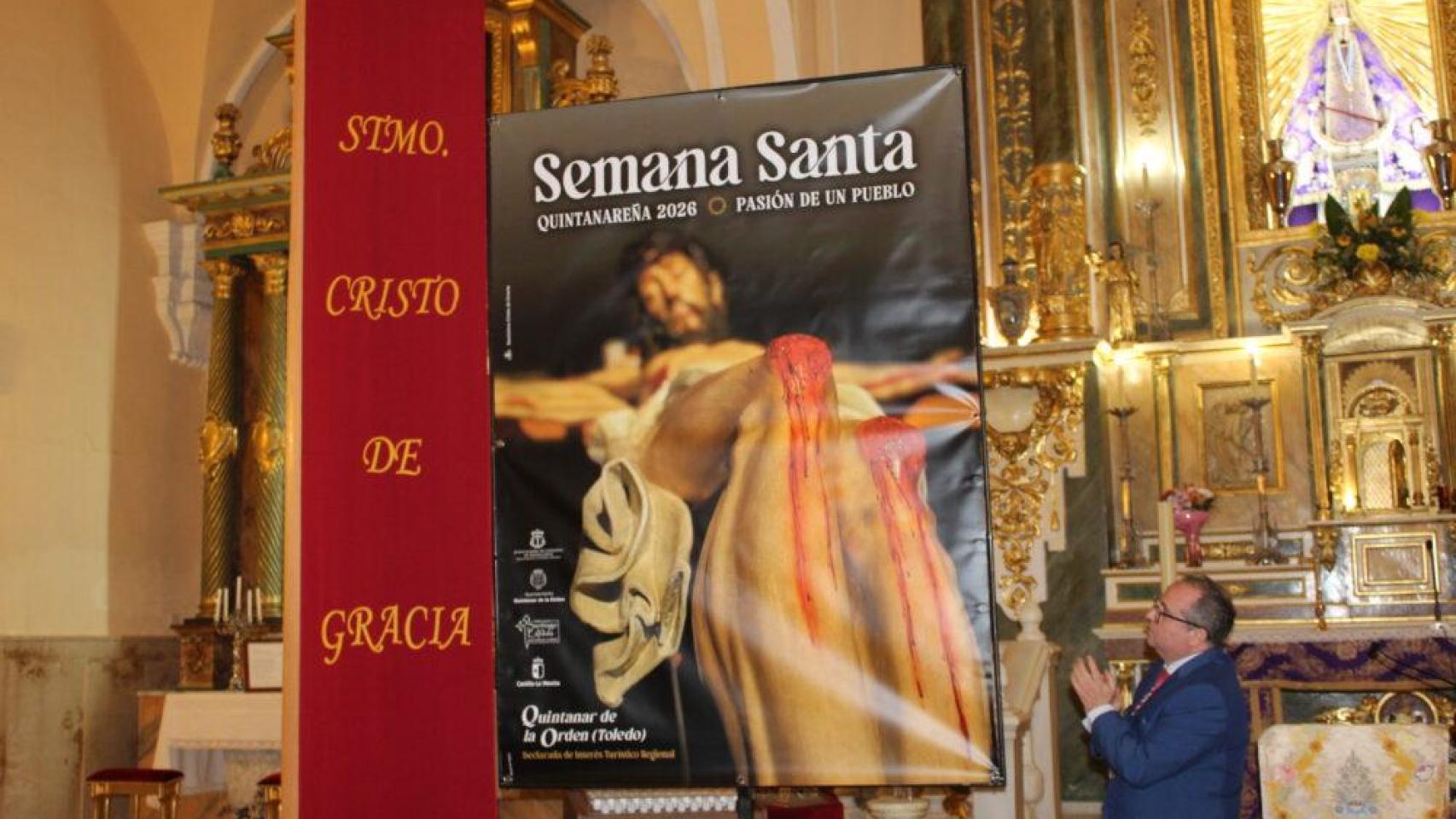 Cartel de la Semana Santa 2026 de Quintanar de la Orden (Toledo).