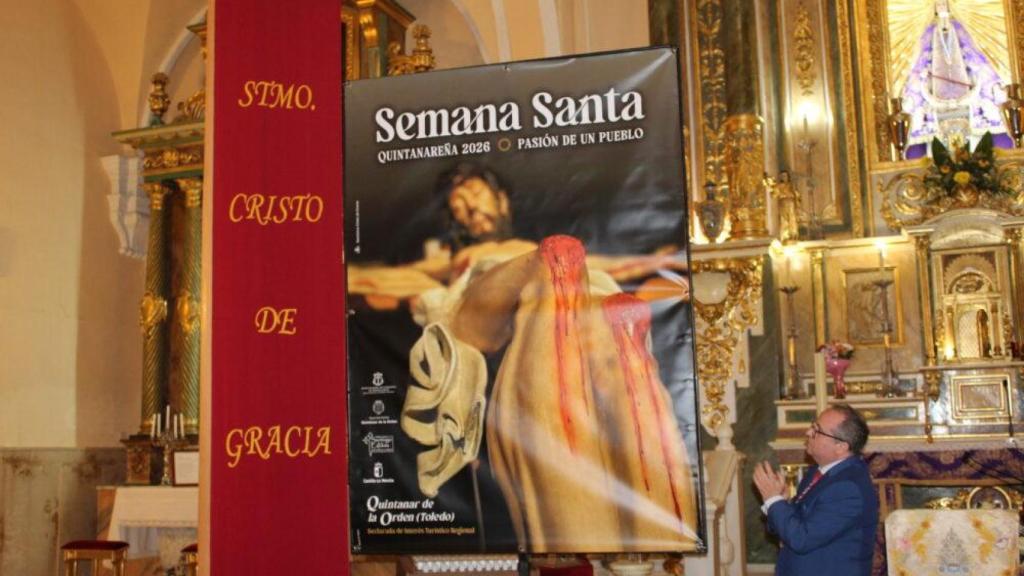 Cartel de la Semana Santa 2026 de Quintanar de la Orden (Toledo).