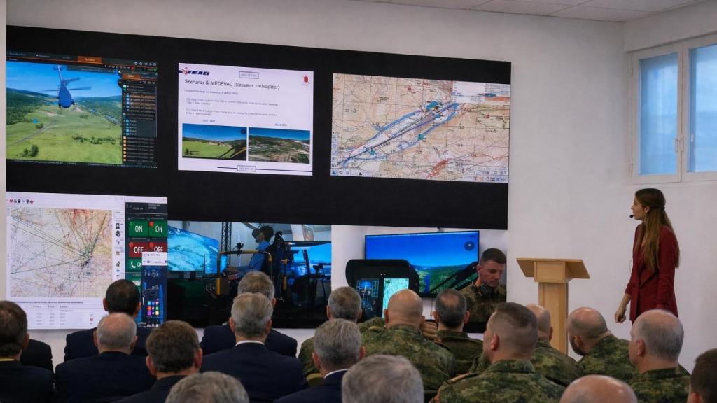 Ejercicio de simulación multidominio