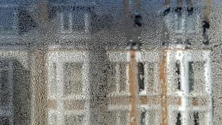 Condensación en la ventana.