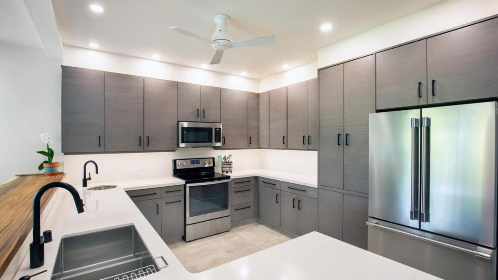 Cocina reformada.