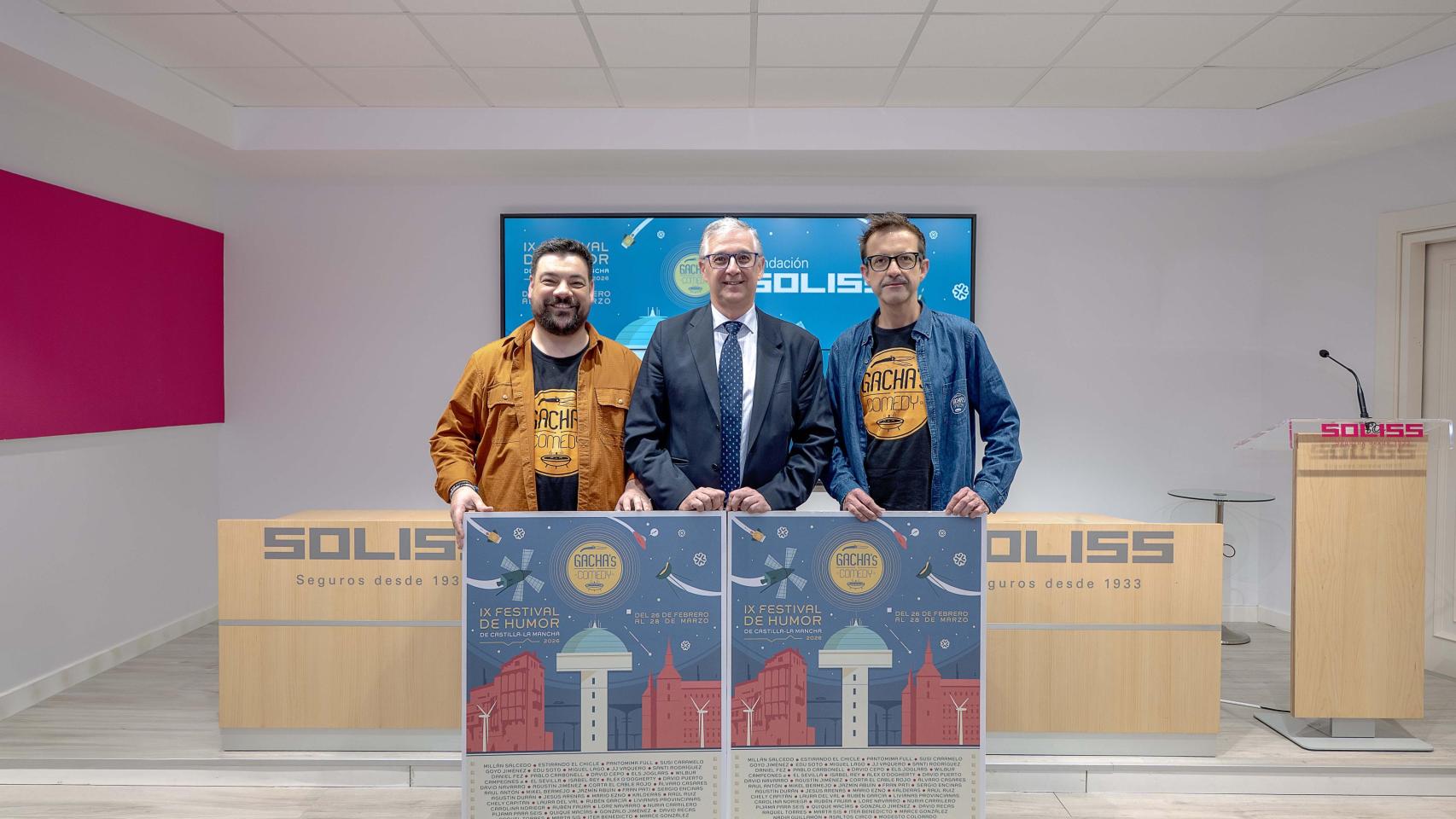 Renovación del patrocinio con el Festival Gachas Comedy.