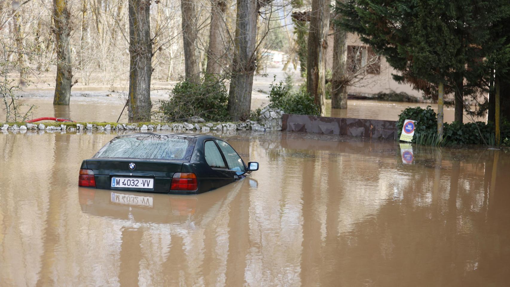 Inundaciones en el municipio soriano de San Esteban de Gormaz
