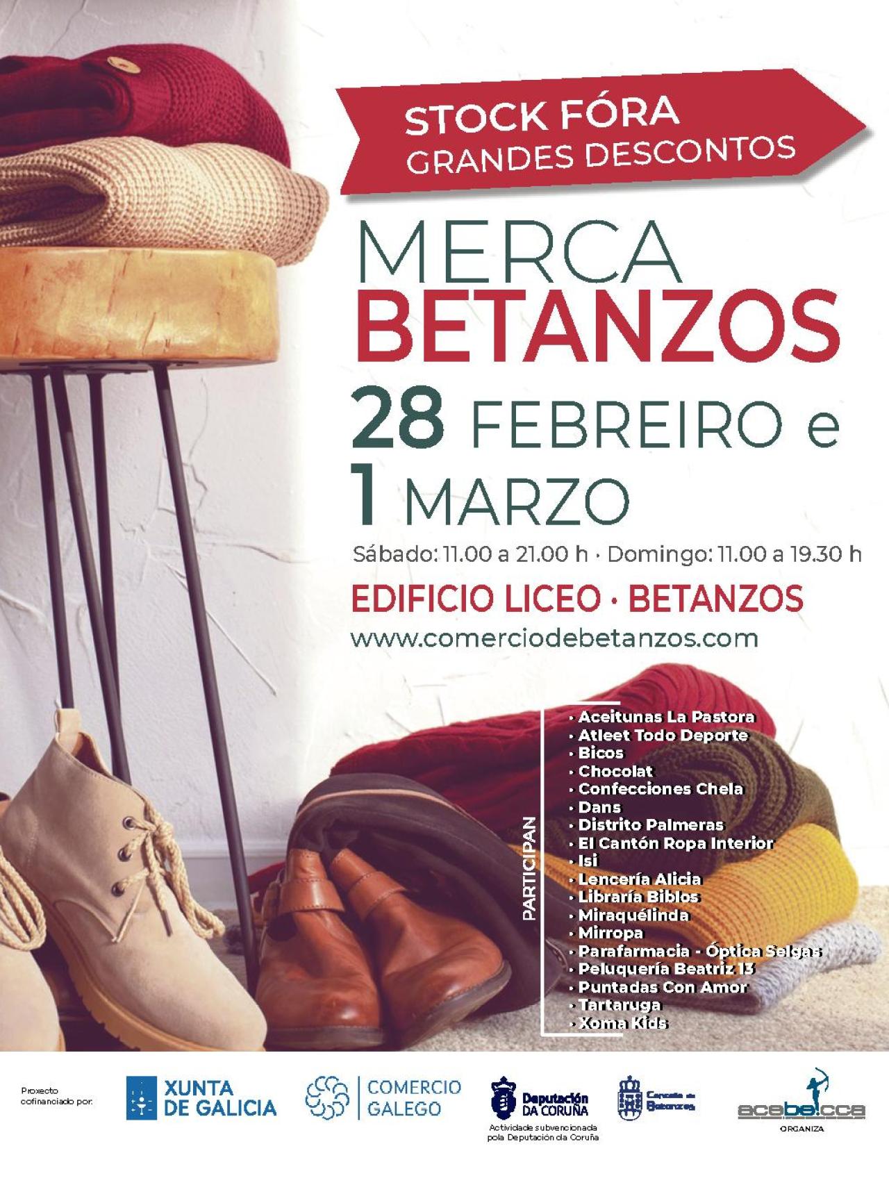 Cartel de MercaBetanzos.