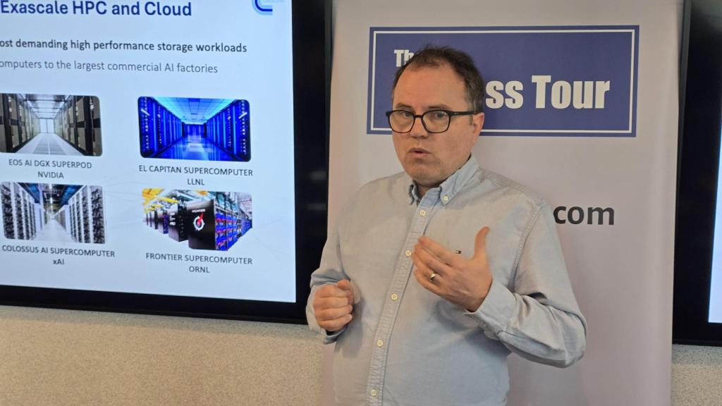 Peter Jones en el evento de The Lustre Collective.