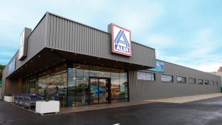 Fachada Aldi.