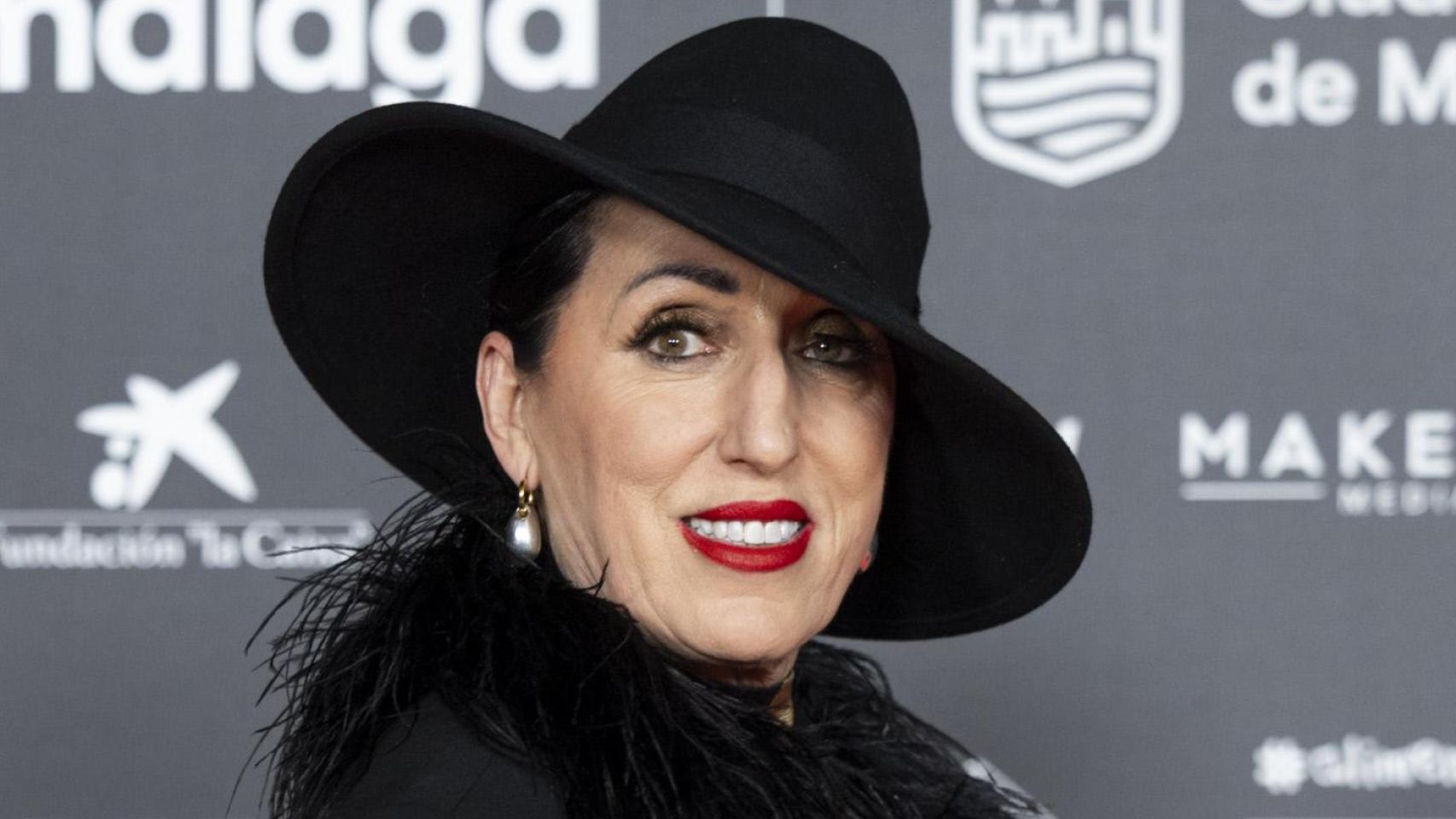 Rossy de Palma en la presentación del Festival de Málaga en Madrid.