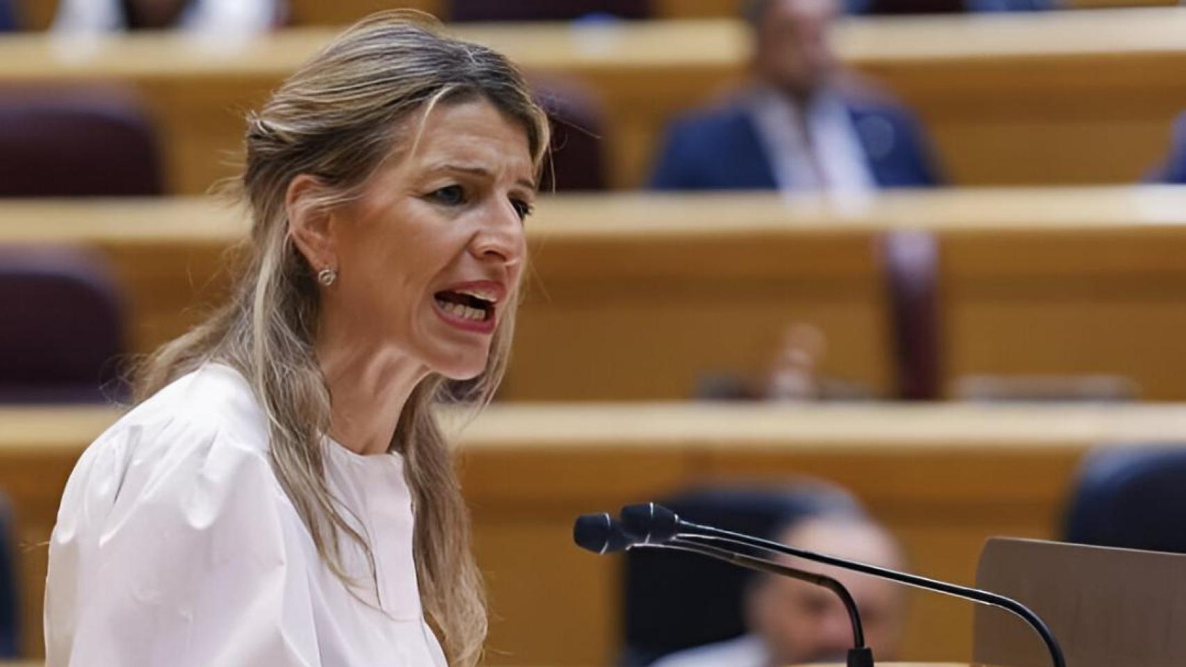 Yolanda Díaz, vicepresidenta segunda y ministra de Trabajo y Economía Social.