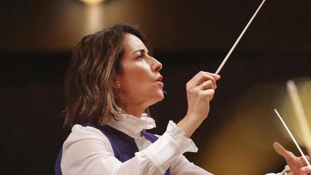 La directora de la ORCAM Alondra de la Parra. Foto: David Mudarra.