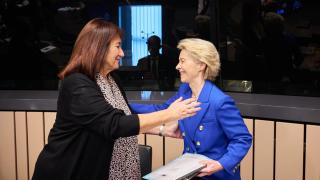 Ursula von der Leyen enviará a su comisaria para el Mediterráneo, Dubravka Suica, a la reunión inaugural de la Junta de Paz de Trump