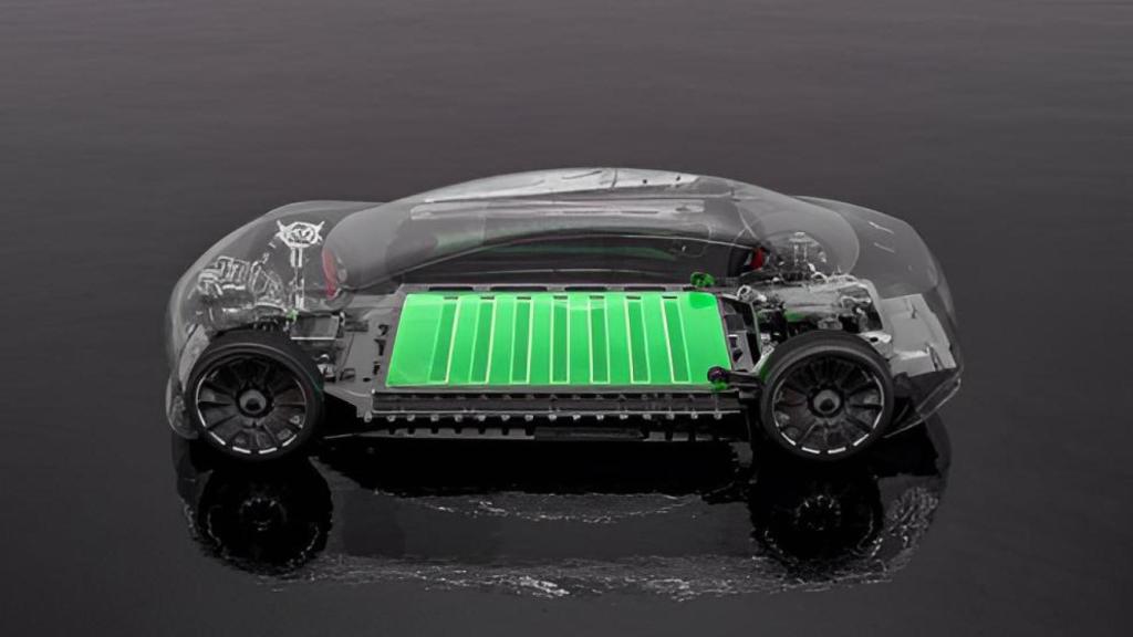 Imagen ficticia de un vehículo eléctrico.