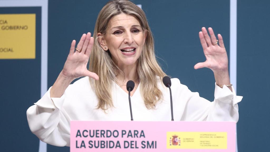 Yolanda Díaz, vicepresidenta segunda y ministra de Trabajo.