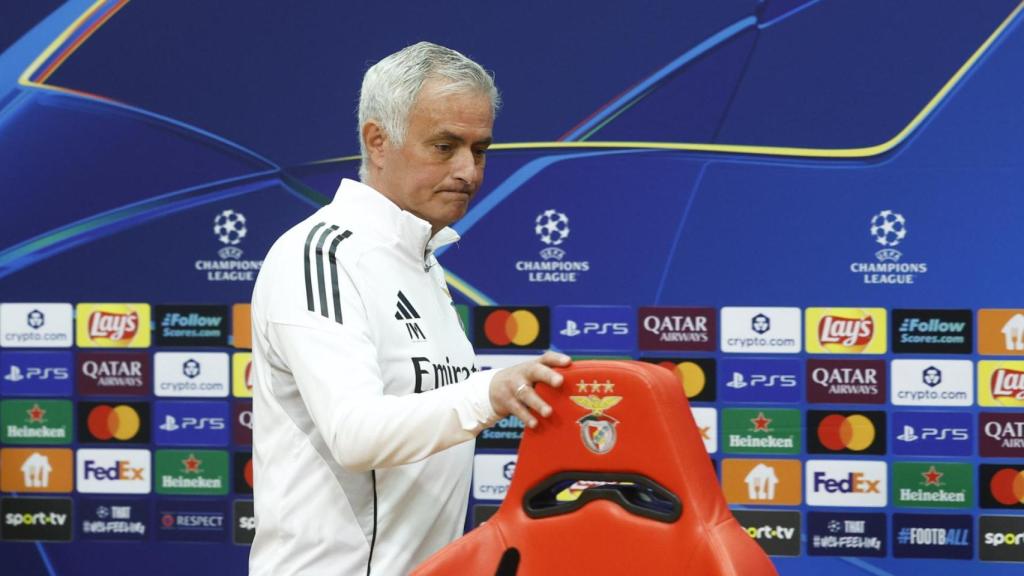 Mourinho, en rueda de prensa